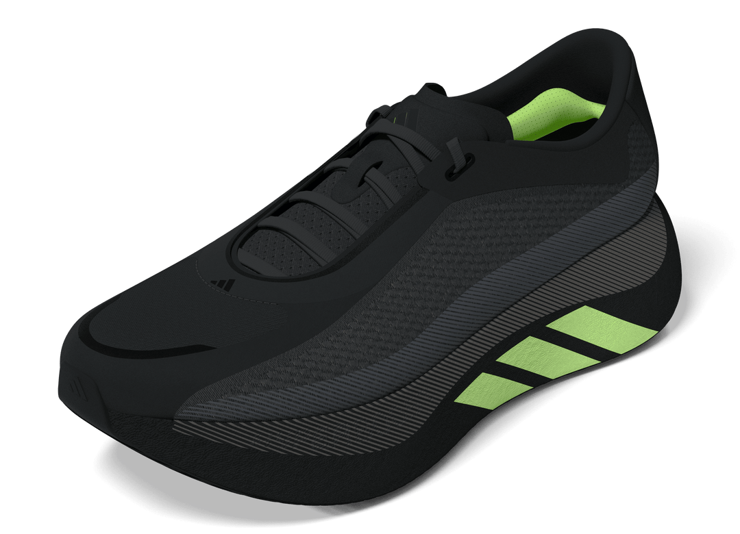 Adidas Mens Hyperboost Edge - Carbon/Hi Res Yellow/Grey Five - Neutral - AW26