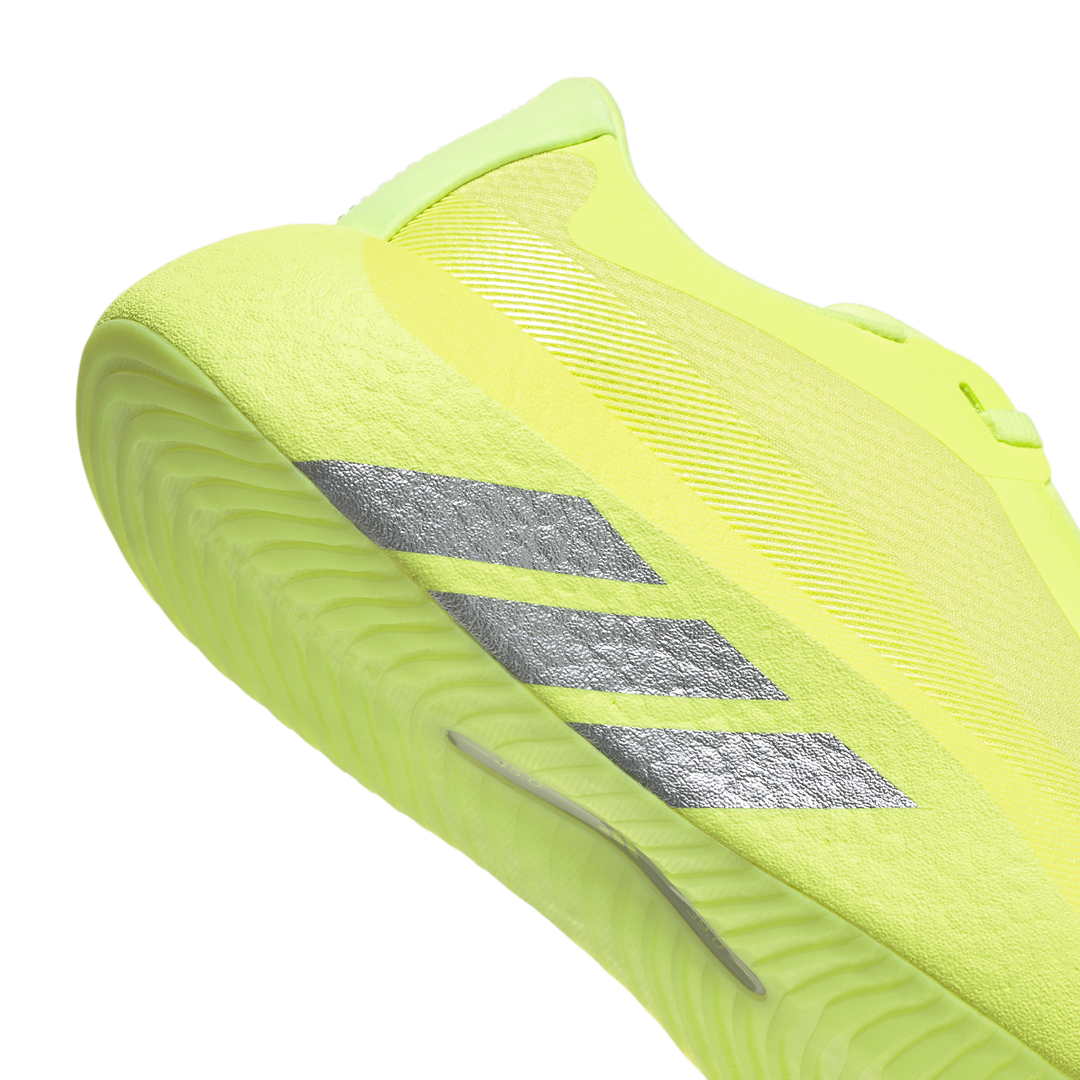 Adidas Womens Hyperboost Edge - Hi-Res Yellow/Matte Silver/Light Solid Grey  - Neutral - AW26
