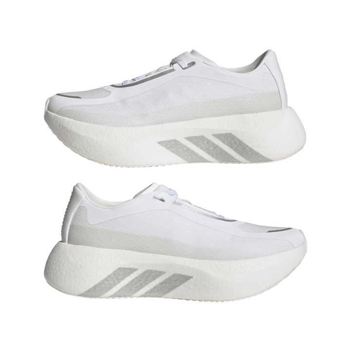 Adidas Womens Hyperboost Edge - Footwear White/Silver Metallic/Zero Metallic  - Neutral - AW26