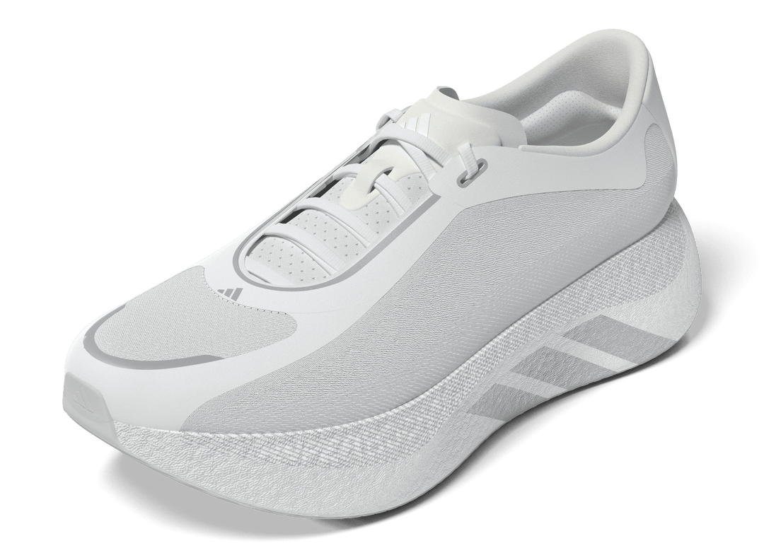 Adidas Womens Hyperboost Edge - Footwear White/Silver Metallic/Zero Metallic  - Neutral - AW26
