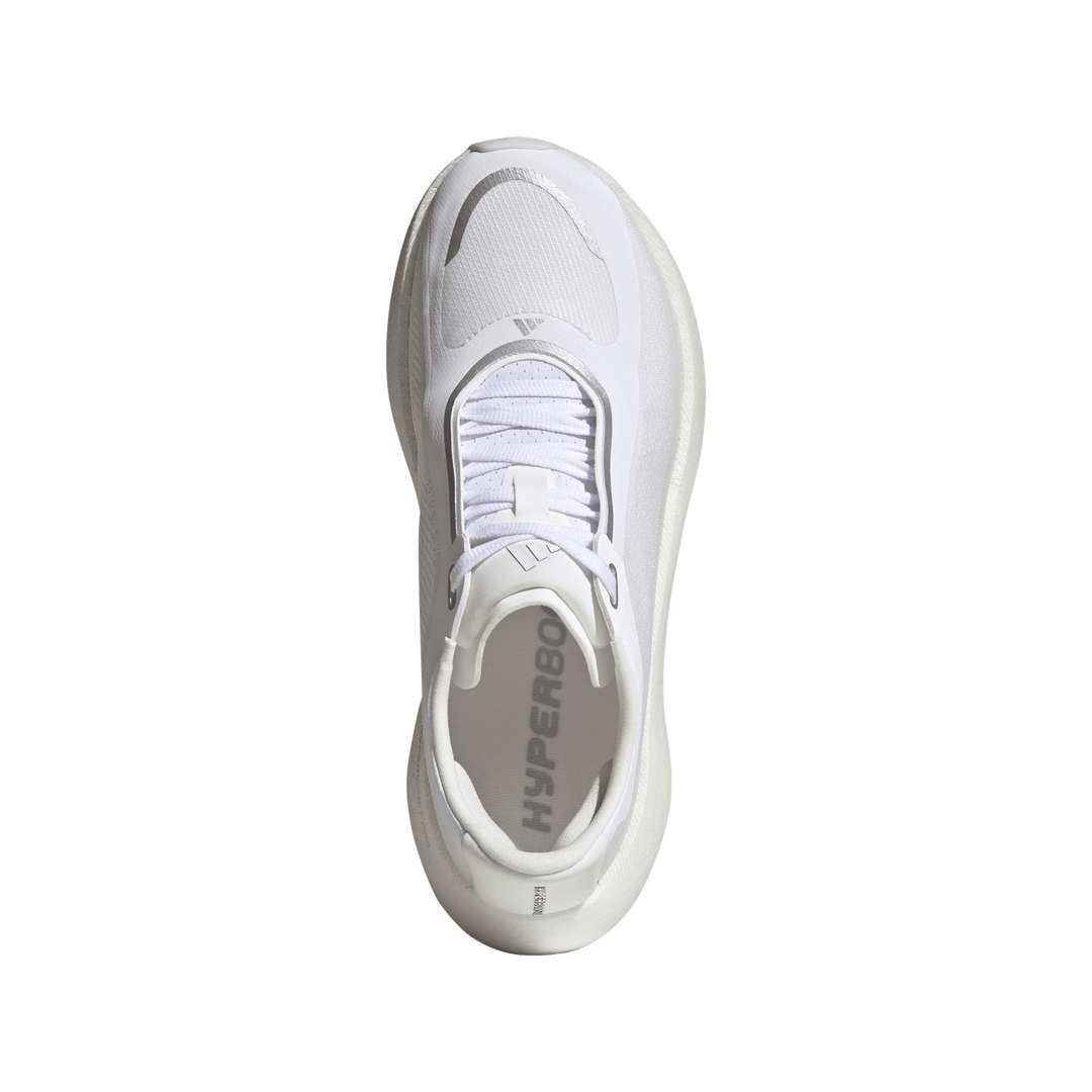 Adidas Womens Hyperboost Edge - Footwear White/Silver Metallic/Zero Metallic  - Neutral - AW26