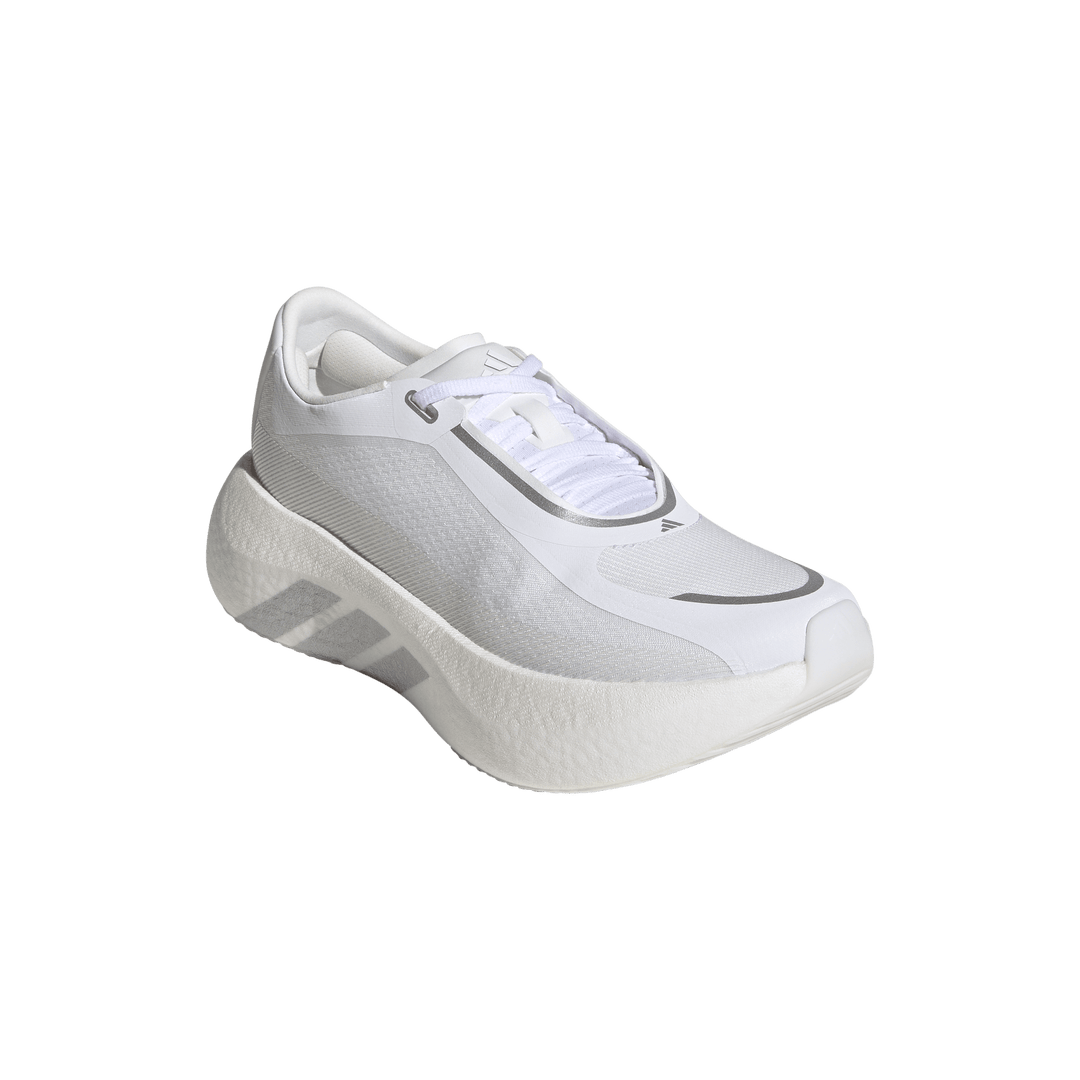 Adidas Womens Hyperboost Edge - Footwear White/Silver Metallic/Zero Metallic  - Neutral - AW26