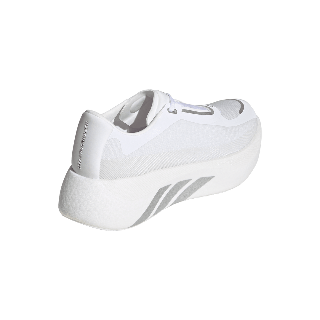Adidas Womens Hyperboost Edge - Footwear White/Silver Metallic/Zero Metallic  - Neutral - AW26
