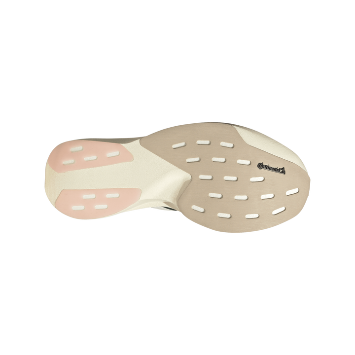 Adidas Womens Adizero Evo SL Woven - Wonder White/Collegiate Green/Clear Pink - Neutral - AW26
