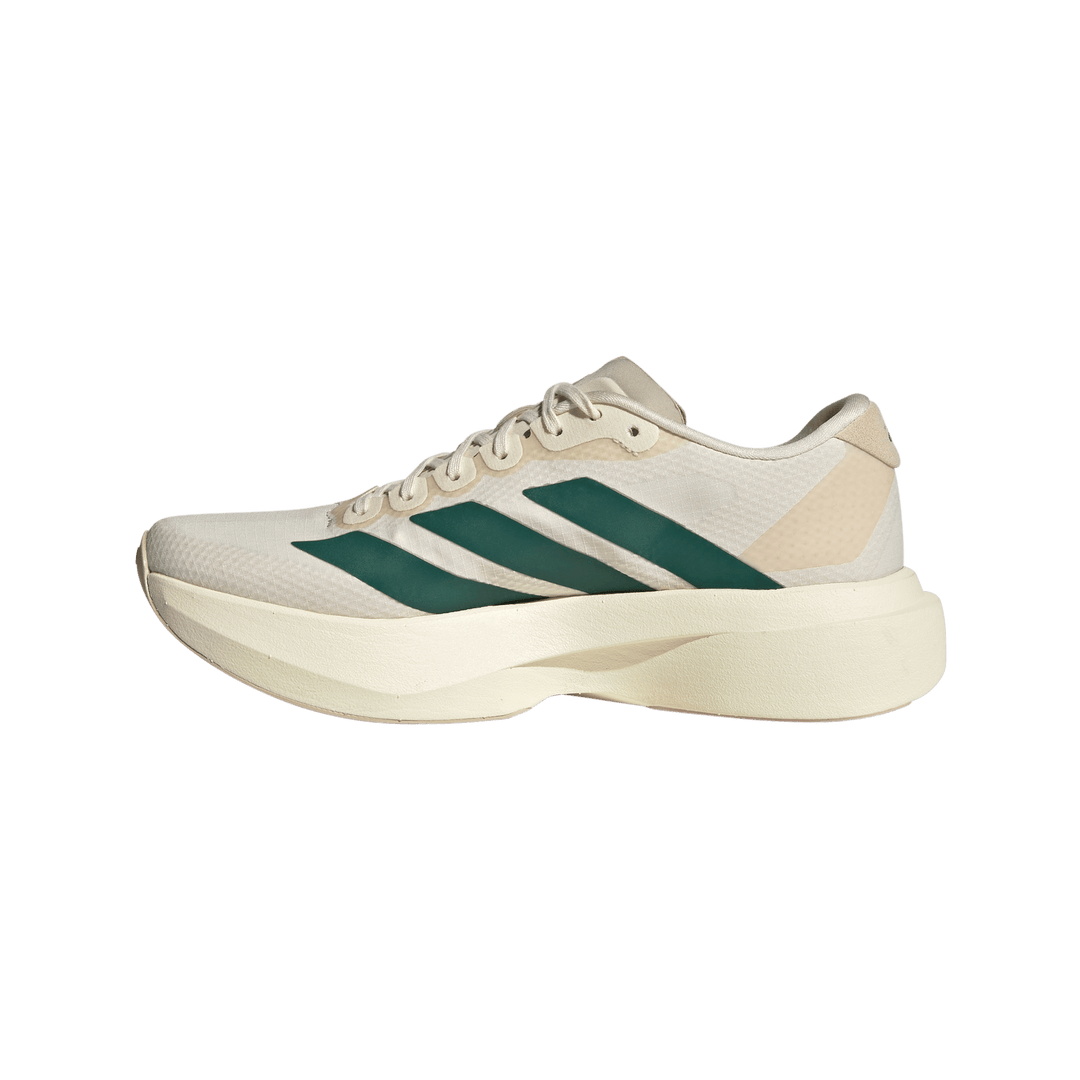 Adidas Womens Adizero Evo SL Woven - Wonder White/Collegiate Green/Clear Pink - Neutral - AW26