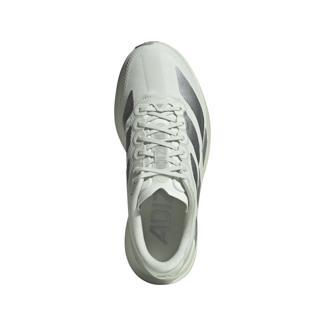 Adidas Womens Adizero Evo SL Woven - Crystal Jade/Tech Grey Metallic/Wonder Silver - Neutral - AW26
