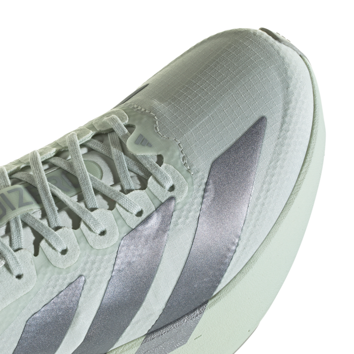 Adidas Womens Adizero Evo SL Woven - Crystal Jade/Tech Grey Metallic/Wonder Silver - Neutral - AW26