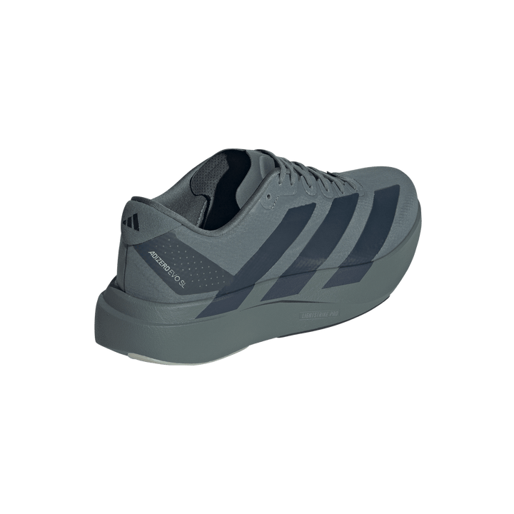 Adidas Mens Adizero Evo SL Woven - Blue Oxide/Aurora Ink/Wonder Sage - Neutral - AW26