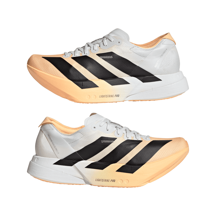 Adidas Womens Adizero Adios Pro 4 - Acid Orange/Core Black/Crystal White - Neutral - AW26