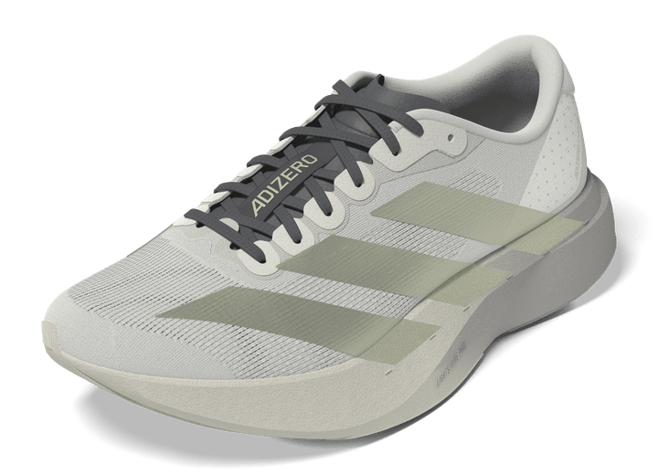 Adidas Womens Adizero Evo SL - Off White/Ice Gold Metallic/Granite - Neutral - AW26