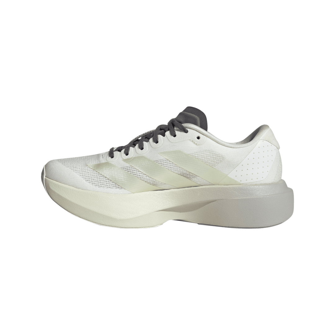 Adidas Womens Adizero Evo SL - Off White/Ice Gold Metallic/Granite - Neutral - AW26