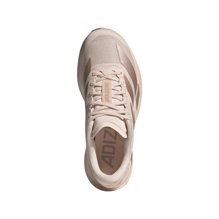 Adidas Womens Adizero Evo SL - Wonder Quartz/Vapour Grey Metallic/Wonder Taupe - Neutral - AW26