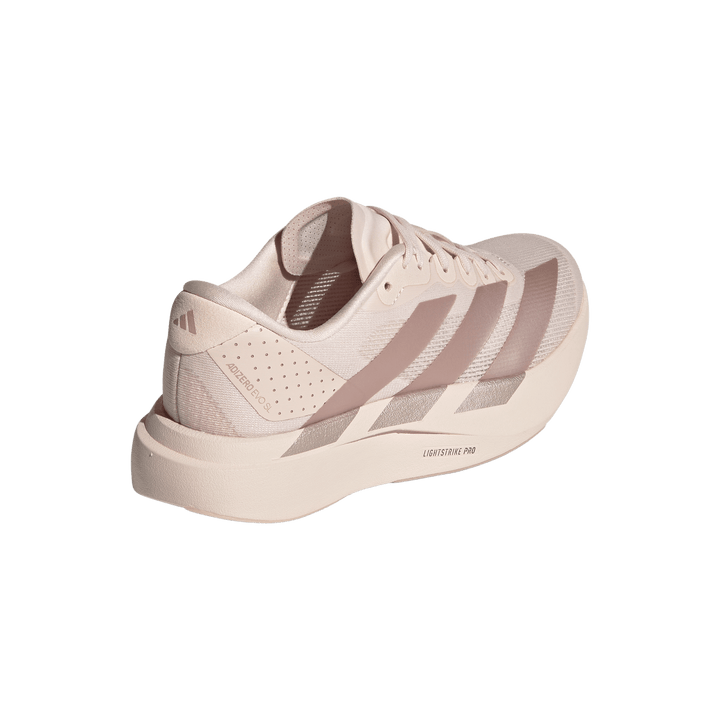 Adidas Womens Adizero Evo SL - Wonder Quartz/Vapour Grey Metallic/Wonder Taupe - Neutral - AW26