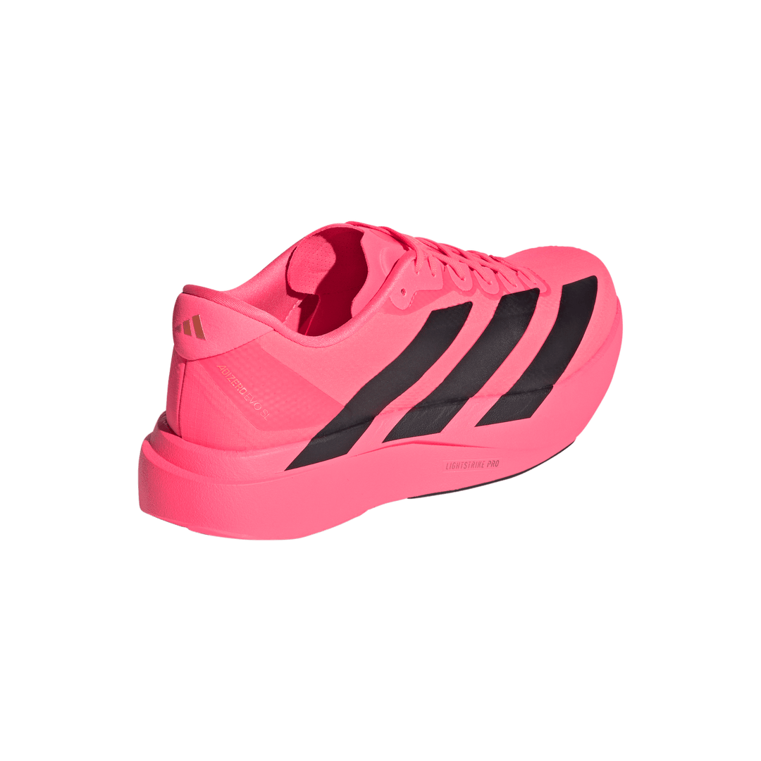 Adidas Mens Adizero Evo SL Woven - Solar Turbo/Core Black/Carbon - Neutral - AW26
