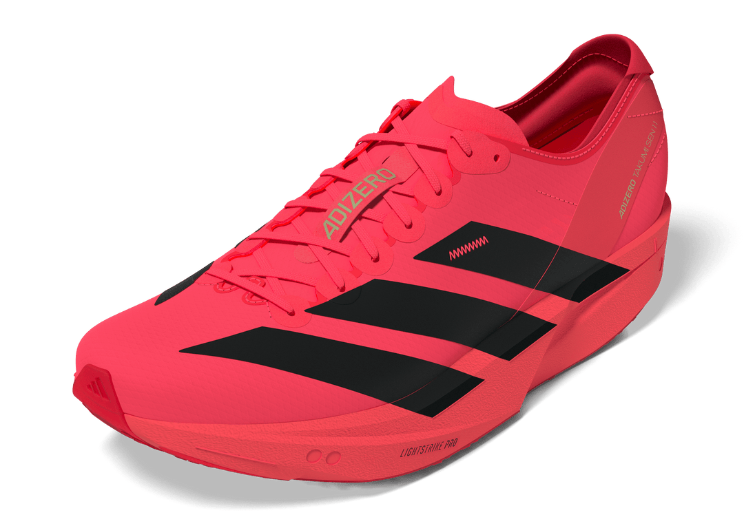 Adidas Mens Takumi Sen 11 - Solar Turbo/Core Black/Lucid Red - Neutral - AW26