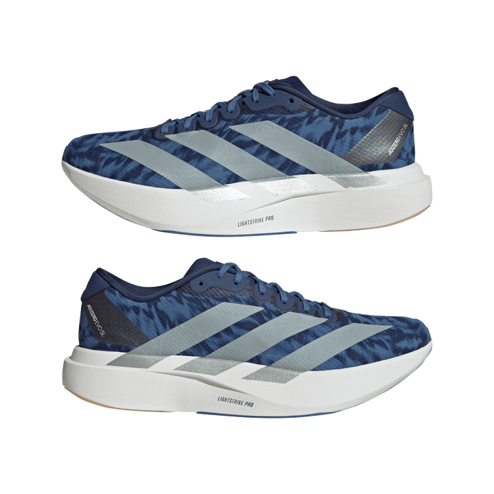 Adidas Mens Adizero Evo SL Woven - Tech Indigo/Wonder Sage/Dusky Ink - Neutral - SS26