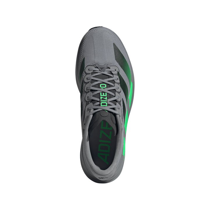Adidas Herren Adizero Evo SL Woven – Grau/Screaming Green/Carbon – Neutral – SS26