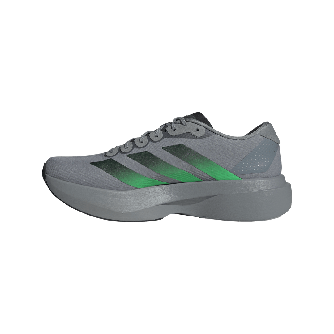 Adidas Herren Adizero Evo SL Woven – Grau/Screaming Green/Carbon – Neutral – SS26