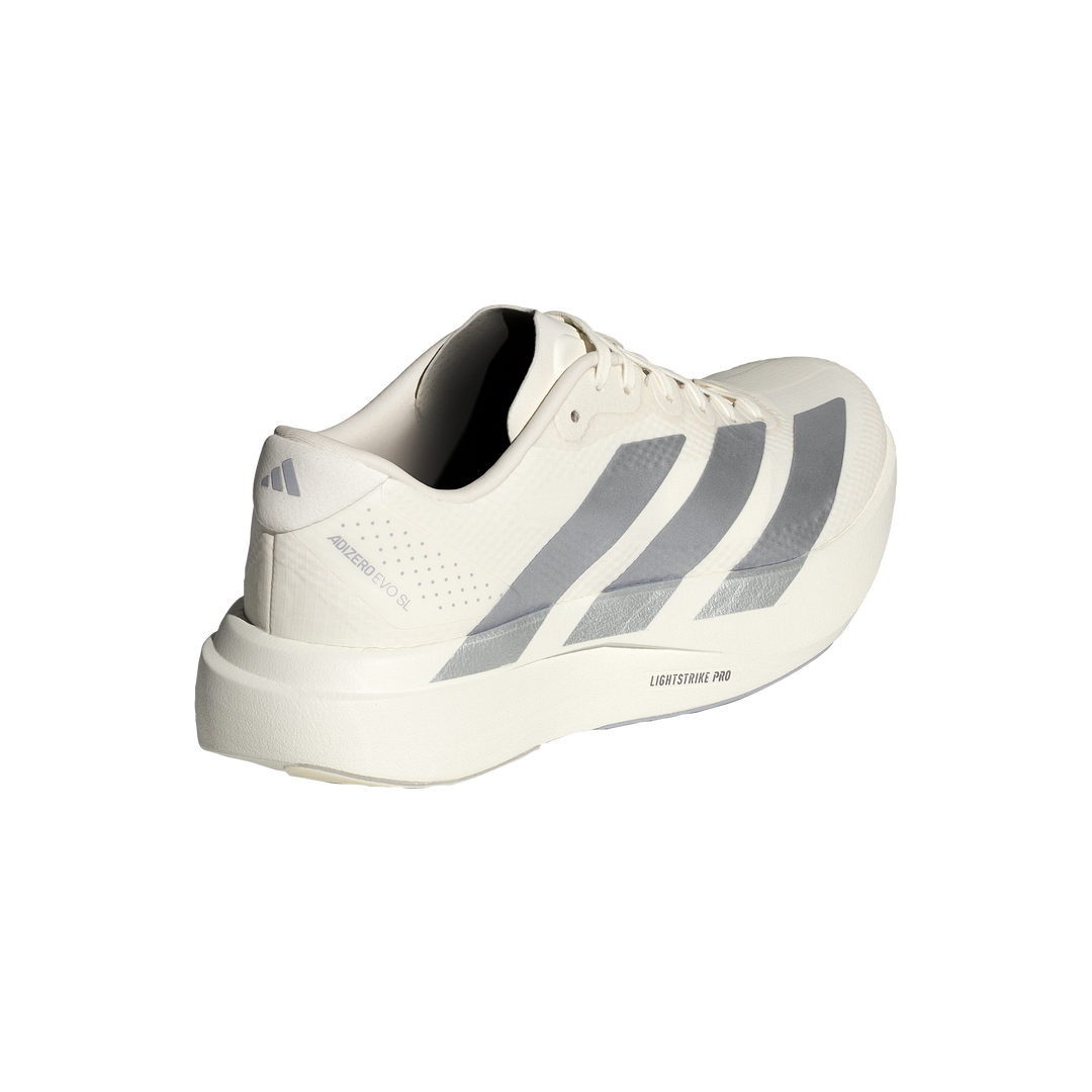Adidas Womens Adizero Evo SL Woven - Core White/Core White/Halo Silver - Neutral - SS26