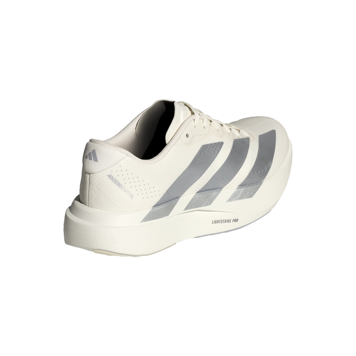 Adidas Womens Adizero Evo SL Woven - Core White/Core White/Halo Silver - Neutral - SS26