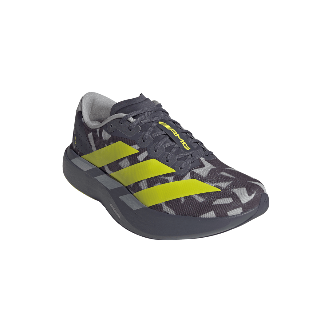 Adidas Mens Adizero Evo SL AMG - Aurora Onyx/Acid Yellow/Grey Three - Neutral - SS26