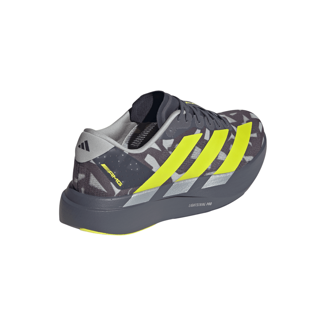 Adidas Mens Adizero Evo SL AMG - Aurora Onyx/Acid Yellow/Grey Three - Neutral - SS26