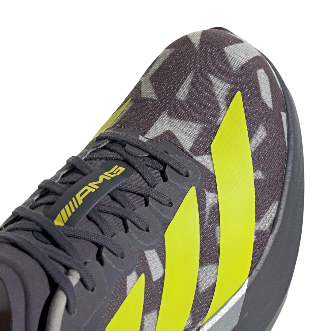 Adidas Mens Adizero Evo SL AMG - Aurora Onyx/Acid Yellow/Grey Three - Neutral - SS26