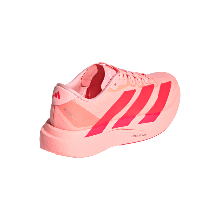 Adidas Womens Adizero Evo SL Woven - Frozen Turbo/Lucid Red/Silver Metallic - Neutral - AW26