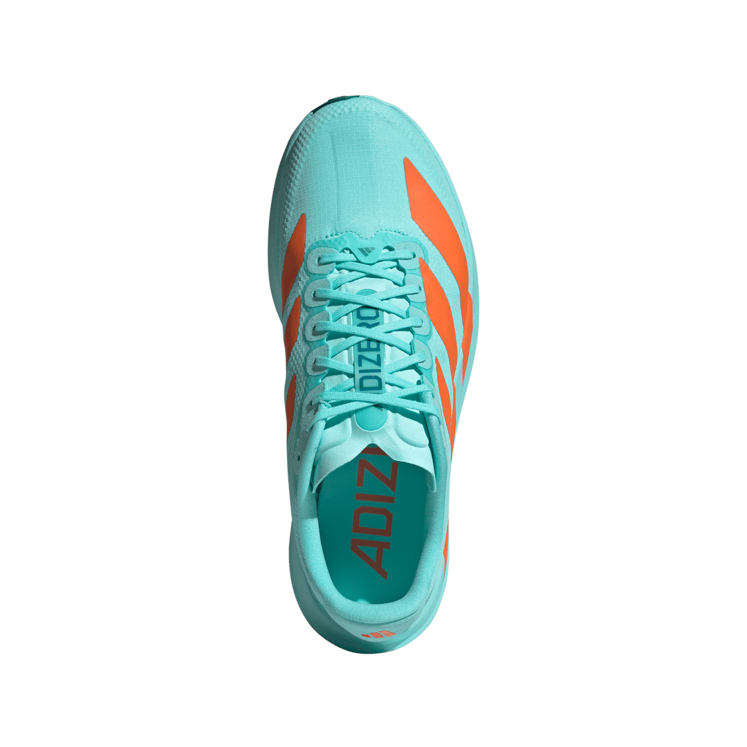 Adidas Mens Adizero Evo SL Woven - Flash Aqua/Impact Orange/Arctic Fusion - Neutral - AW26