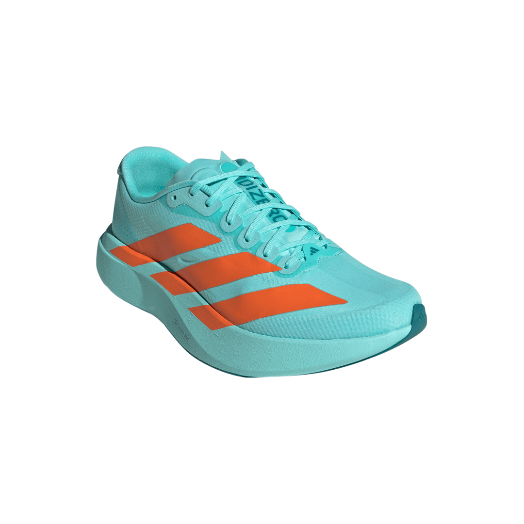 Adidas Mens Adizero Evo SL Woven - Flash Aqua/Impact Orange/Arctic Fusion - Neutral - AW26