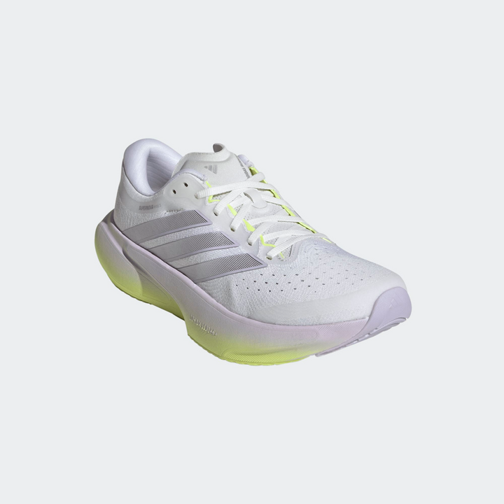 Adidas Womens Supernova Rise 3 - Crystal White/Silver Metallic/Purple Tint - Neutral - AW26