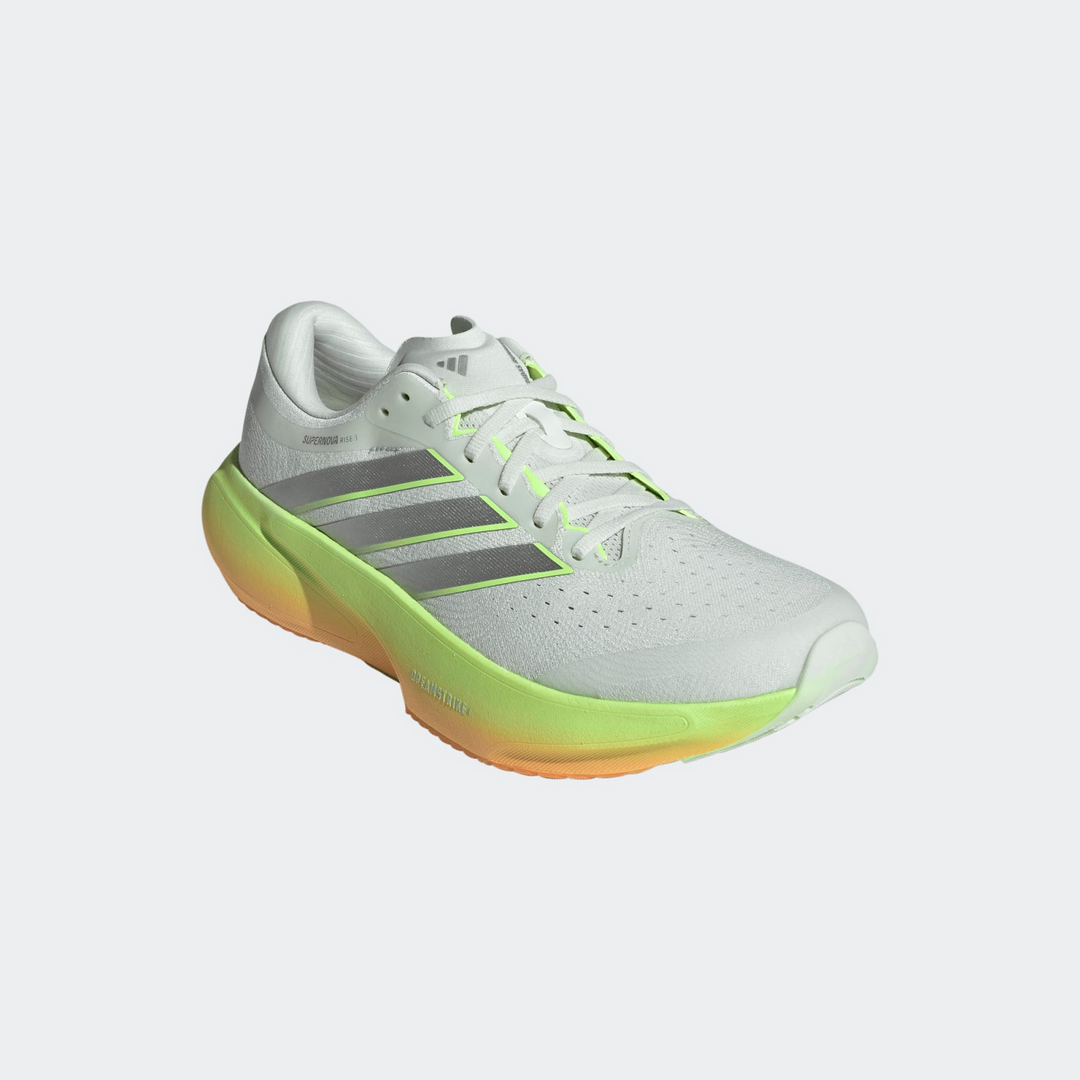 Adidas Mens Supernova Rise 3 - Crystal Jade/Silver Metallic/Lucid Tangerine - Neutral - AW26