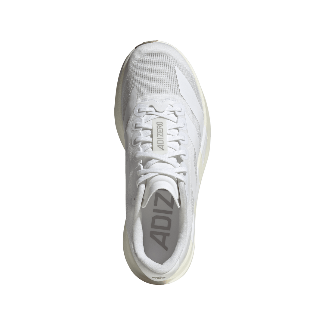 Adidas Womens Adizero Evo SL - Cloud White/Cloud White/Warm Sandstone - Neutral - SS26