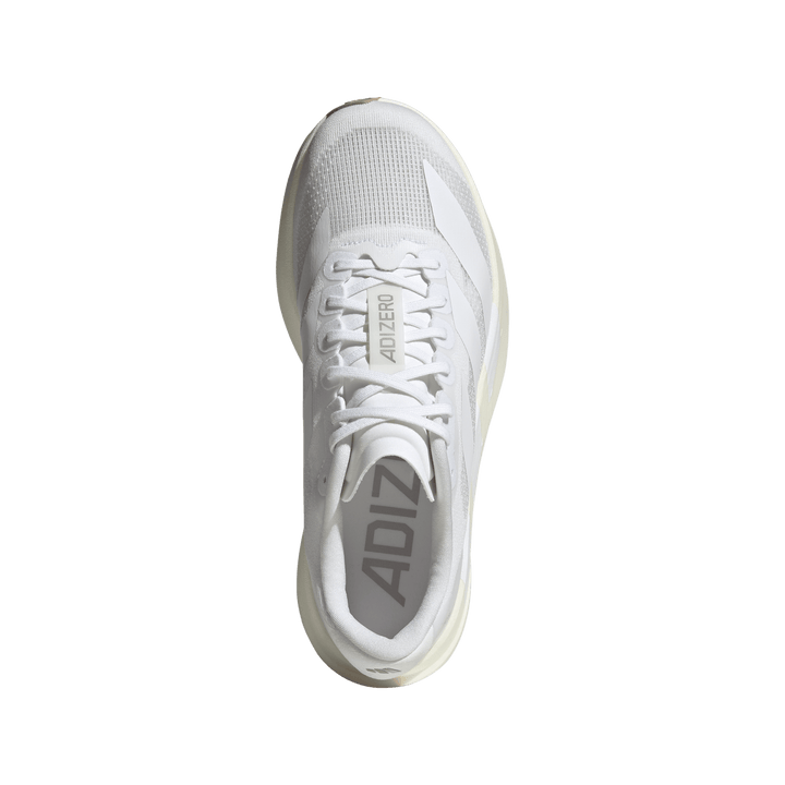 Adidas Womens Adizero Evo SL - Cloud White/Cloud White/Warm Sandstone - Neutral - SS26