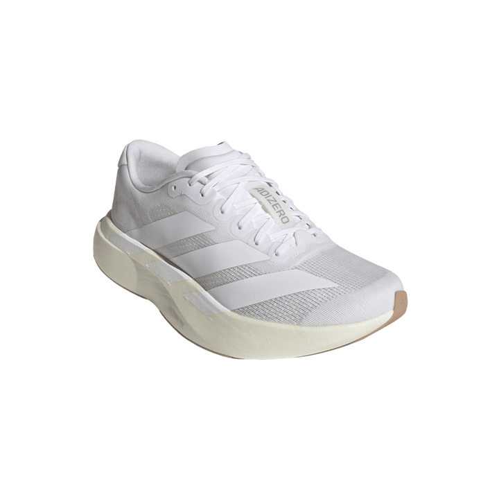 Adidas Womens Adizero Evo SL - Cloud White/Cloud White/Warm Sandstone - Neutral - SS26