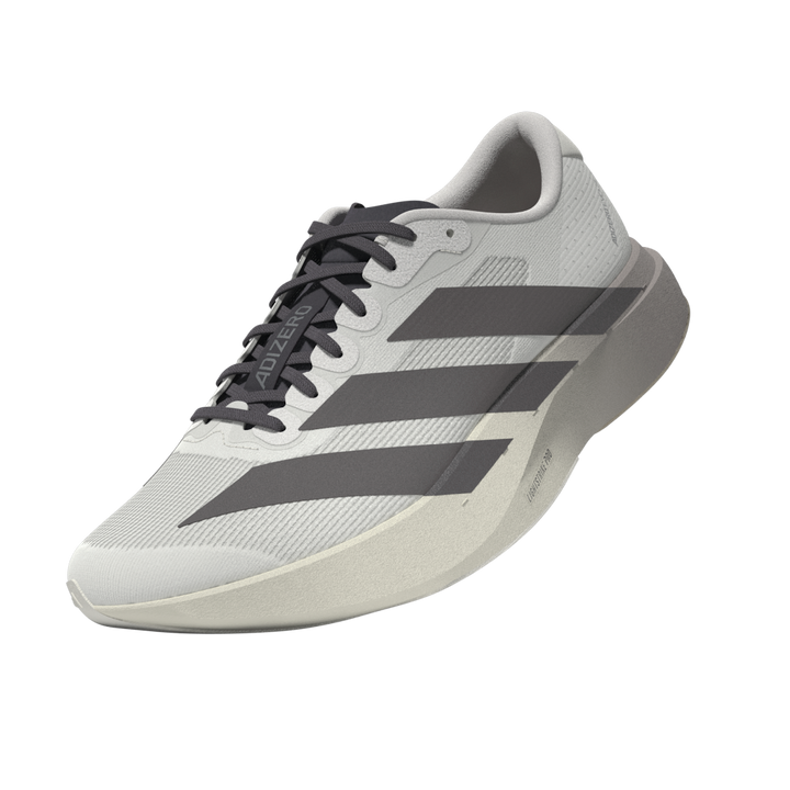 Adidas Mens Adizero Evo SL - Off White/Aurora Coffee Metallic/Matte Silver - Neutral - AW26
