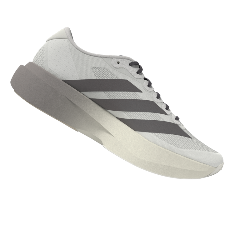 Adidas Mens Adizero Evo SL - Off White/Aurora Coffee Metallic/Matte Silver - Neutral - AW26