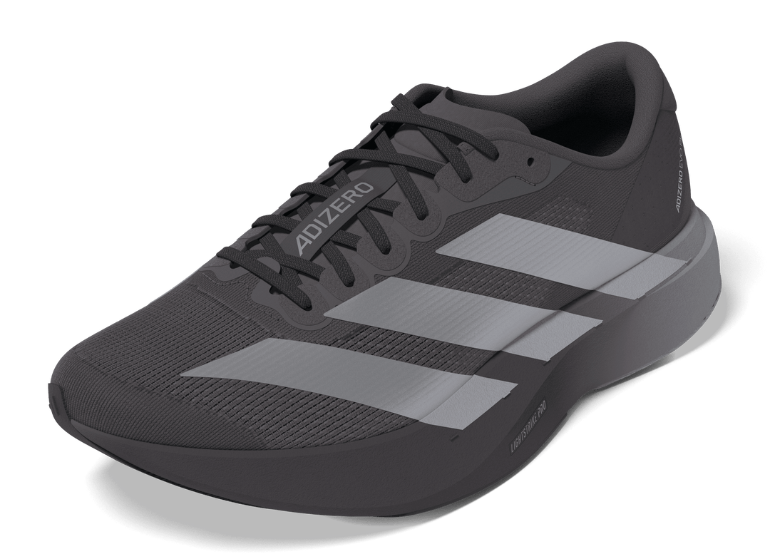 Adidas Mens Adizero Evo SL - Grey Strata/Silver Metallic/Light Granite - Neutral - AW26