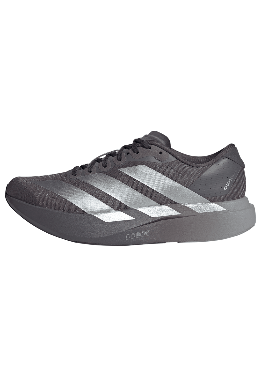 Adidas Mens Adizero Evo SL - Grey Strata/Silver Metallic/Light Granite - Neutral - AW26