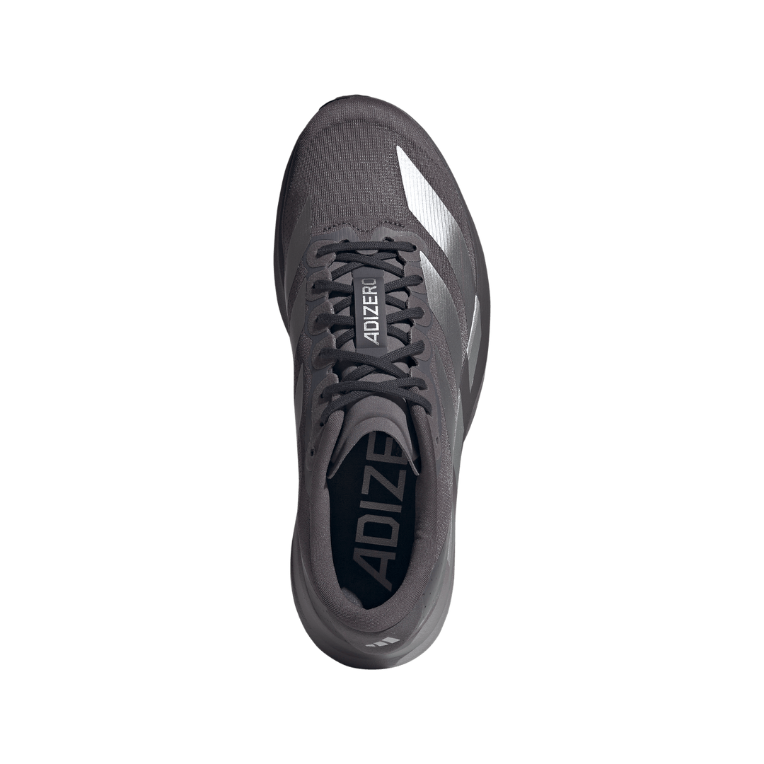 Adidas Mens Adizero Evo SL - Grey Strata/Silver Metallic/Light Granite - Neutral - AW26