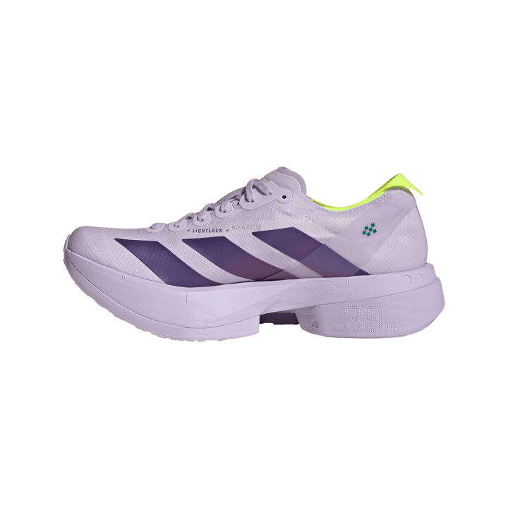 Adidas Womens Adizero Adios Pro 4 - Purple Tint/Solar Purple/Signal Green - Neutral - AW26