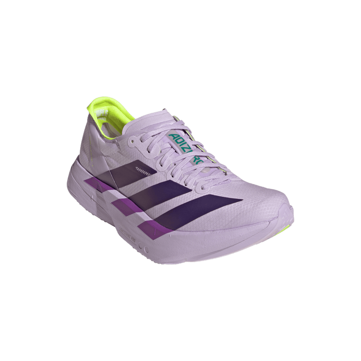 Adidas Womens Adizero Adios Pro 4 - Purple Tint/Solar Purple/Signal Green - Neutral - AW26