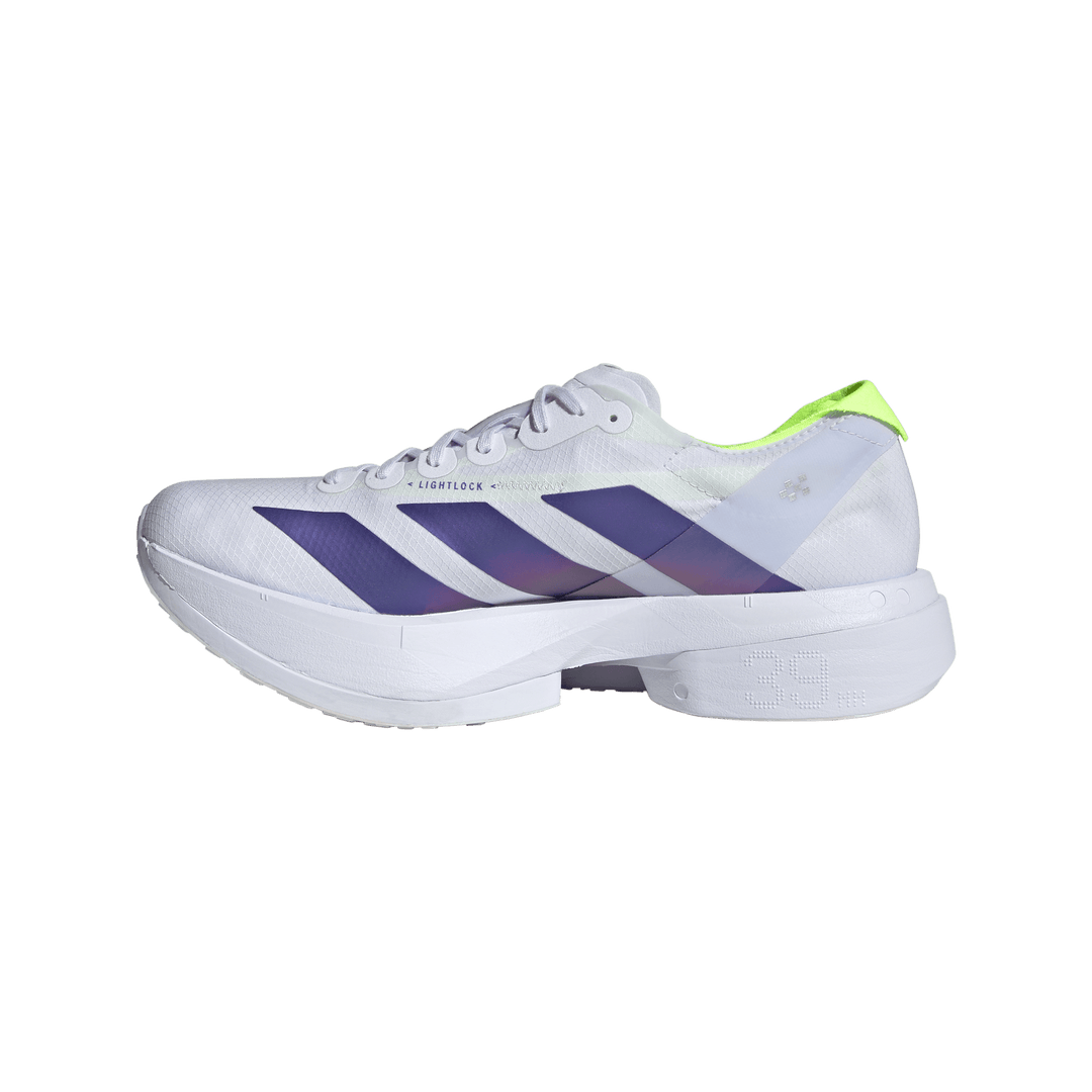 Adidas Mens Adizero Adios Pro 4 - Frozen Purple/Solar Purple/Signal Green - Neutral - AW26