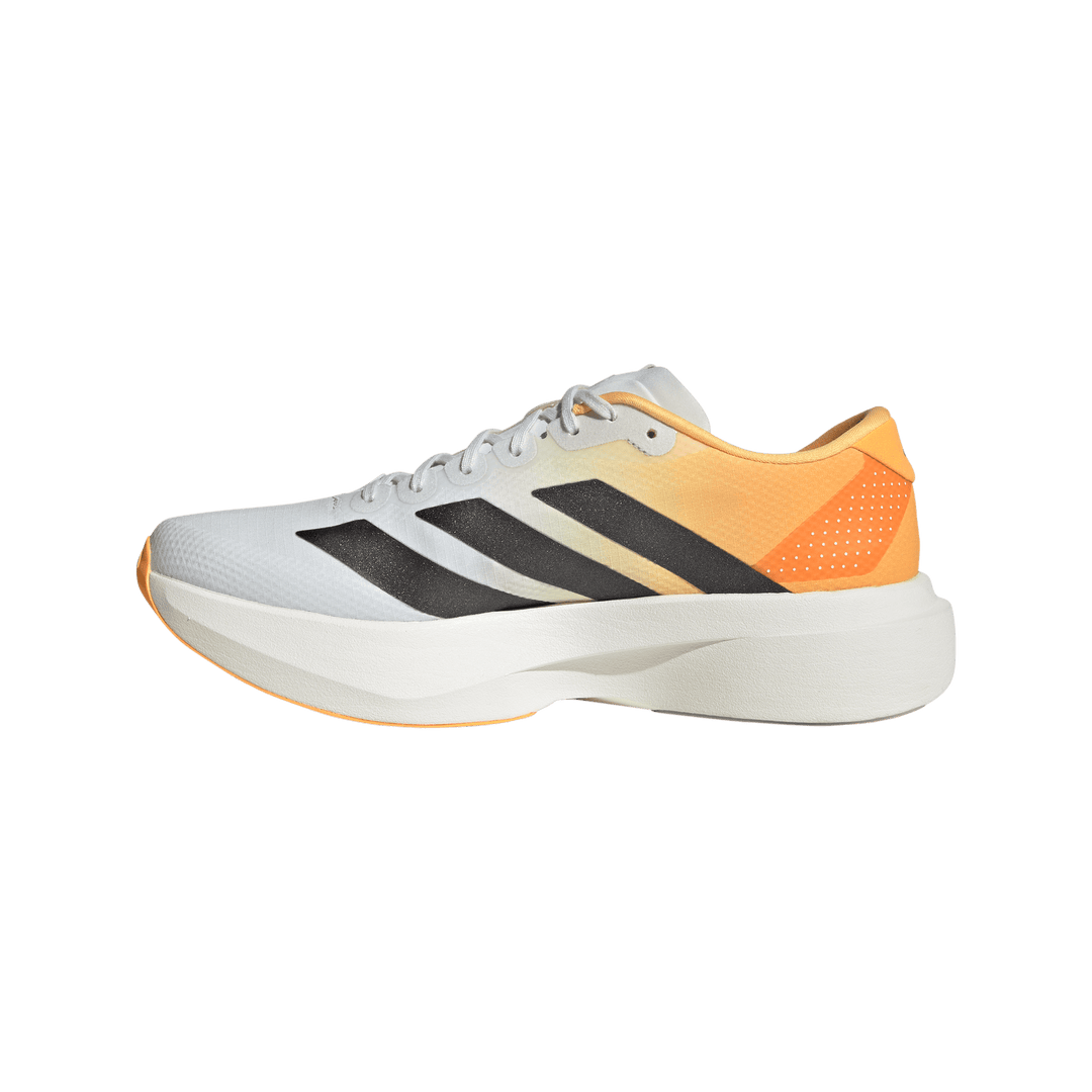 Adidas Mens Adizero Evo SL Woven - Crystal White/Lucid Tangerine/Iron Metallic - Neutral - AW26