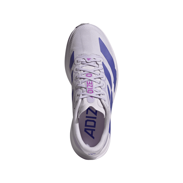 Adidas Womens Adizero Evo SL Woven - Glory Grey/Solar Purple/Purple Tint - Neutral - AW26