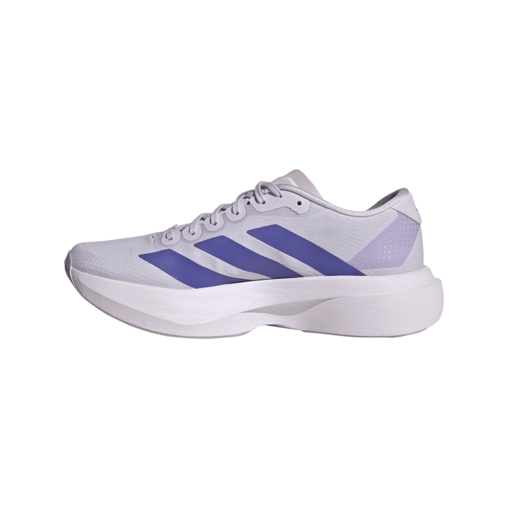 Adidas Womens Adizero Evo SL Woven - Glory Grey/Solar Purple/Purple Tint - Neutral - AW26