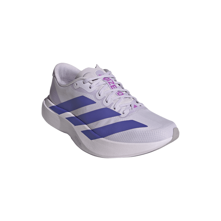 Adidas Womens Adizero Evo SL Woven - Glory Grey/Solar Purple/Purple Tint - Neutral - AW26