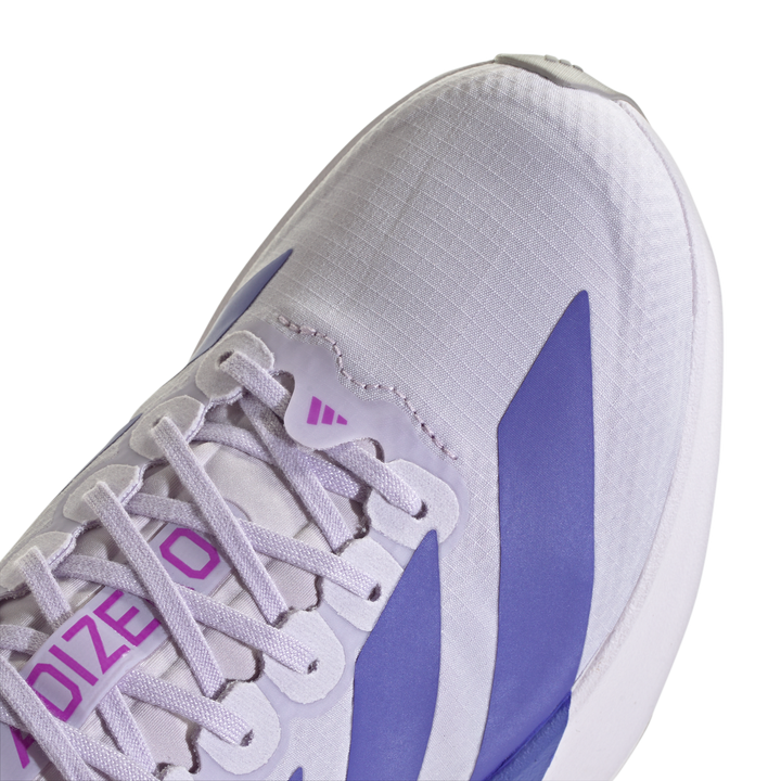 Adidas Womens Adizero Evo SL Woven - Glory Grey/Solar Purple/Purple Tint - Neutral - AW26