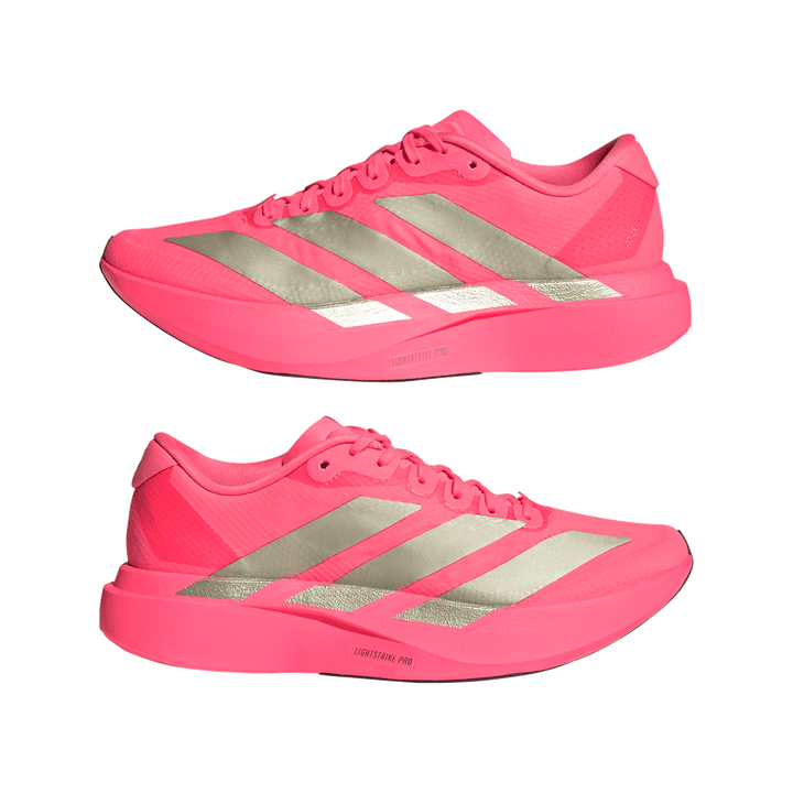 Adidas Womens Adizero Evo SL Woven - Solar Turbo/Core Black/Carbon - Neutral - AW26
