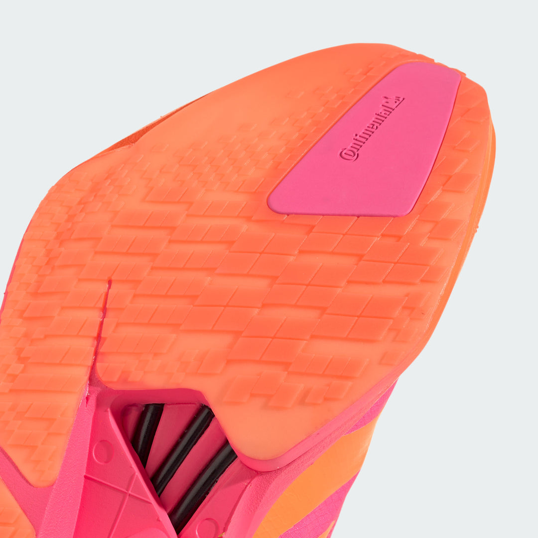 Adidas Womens Adizero Adios Pro 4 - Lucid Pink/Lucid Orange/Iron Metallic - Neutral - SS26